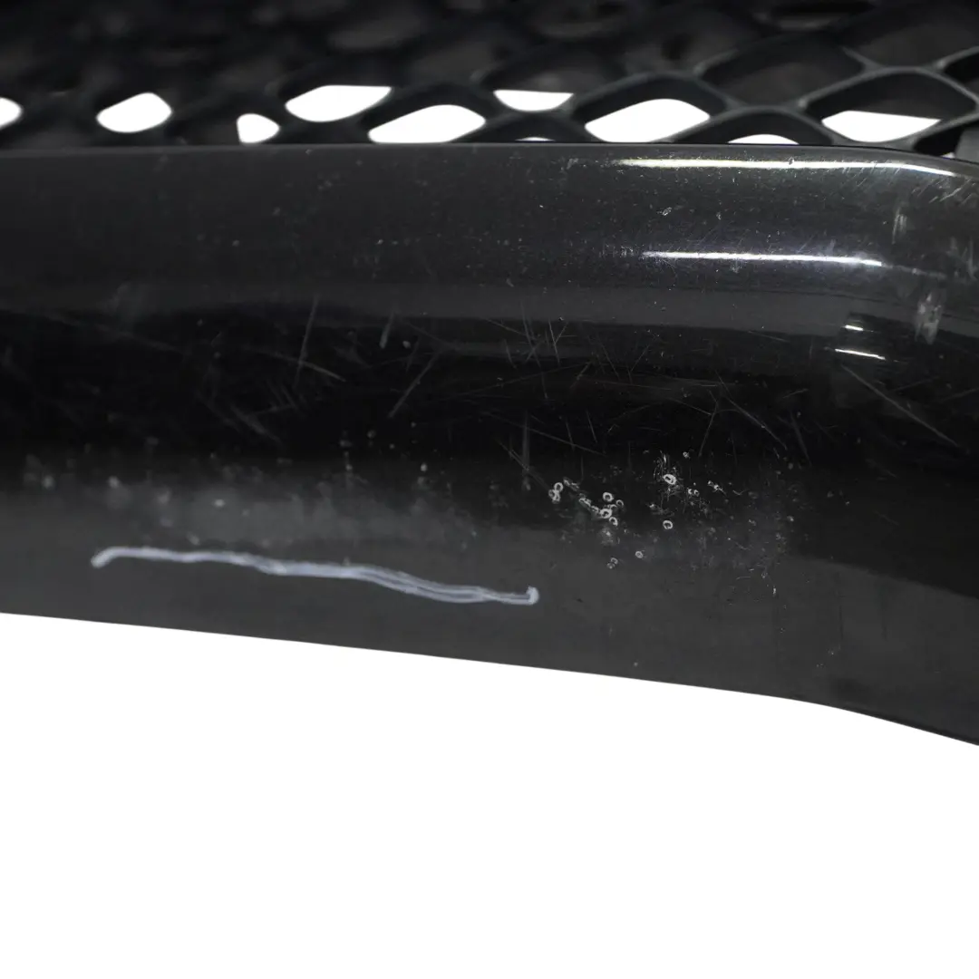 W219 Front Bumper Trim Panel Obsidian Black Metallic - 197 to Mercedes CLS with Part number A2198800240 Mercedes CLS W219 Front Bumper Trim Panel Obsidian Black Metallic - 197 - SKU A2198800240-OB - Part number A2198800240