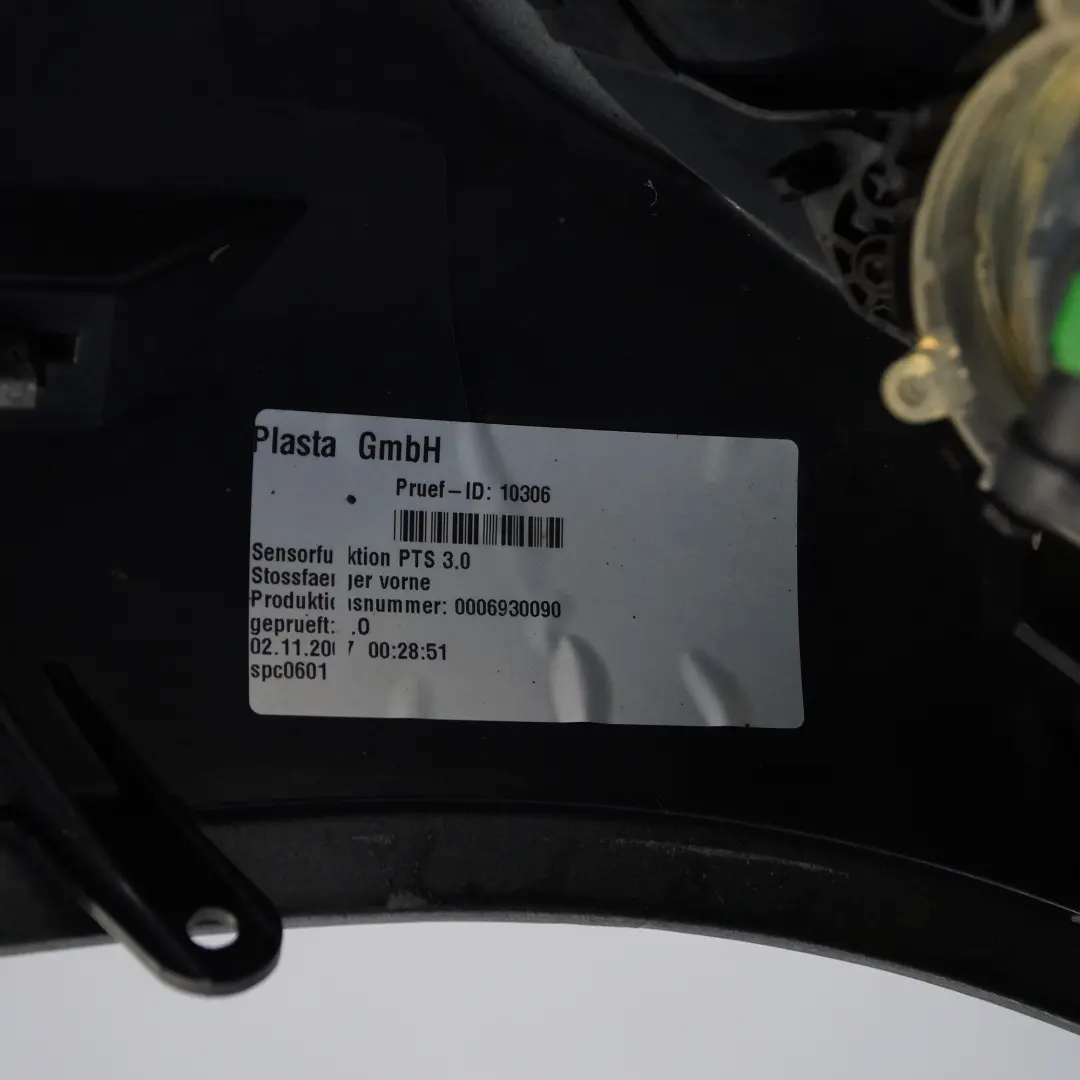 W219 Front Bumper Trim Panel Obsidian Black Metallic - 197 to Mercedes CLS with Part number A2198800240 Mercedes CLS W219 Front Bumper Trim Panel Obsidian Black Metallic - 197 - SKU A2198800240-OB - Part number A2198800240