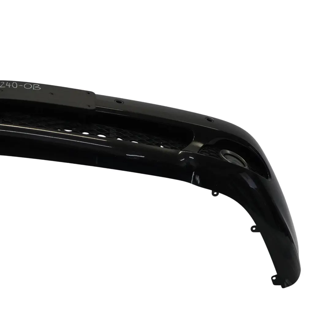 W219 Front Bumper Trim Panel Obsidian Black Metallic - 197 to Mercedes CLS with Part number A2198800240 Mercedes CLS W219 Front Bumper Trim Panel Obsidian Black Metallic - 197 - SKU A2198800240-OB - Part number A2198800240