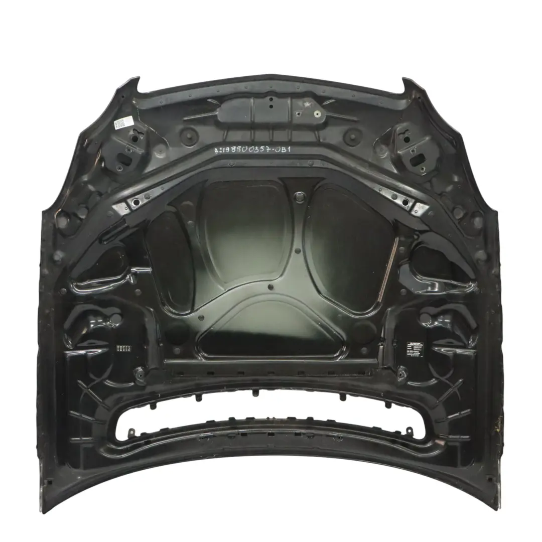W219 Maska Pokrywa Silnika Obsidian Black Czarny Metalik - 197 do Mercedes o numerze A2198800357 Mercedes W219 Maska Pokrywa Silnika Obsidian Black Czarny Metalik - 197 - SKU A2198800357-OB1 - Numer Części A2198800357