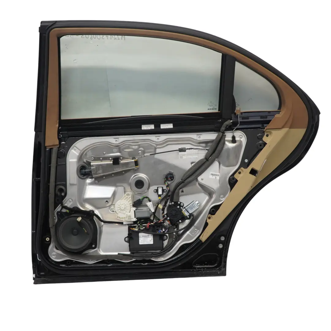 Mercedes W221 Long Rear Right Door O/S Door Schwarz Black - 040 - SKU A2217300605-BLA - Part number A2217300605