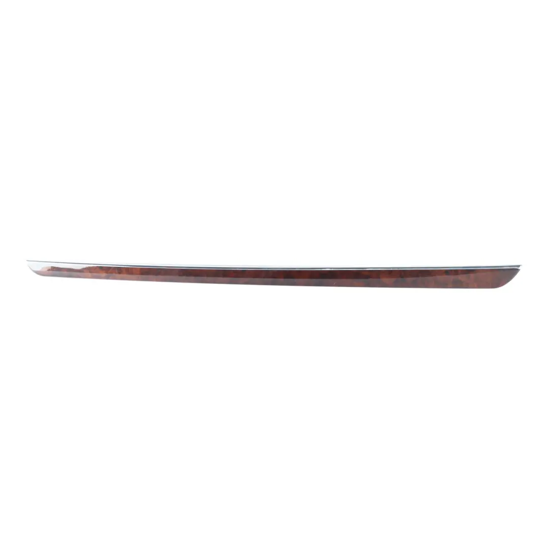 Mercedes W221 Front Top Upper Trim Strip Moulding Wood Left N/S - SKU A2217304622 - Part number A2217304622