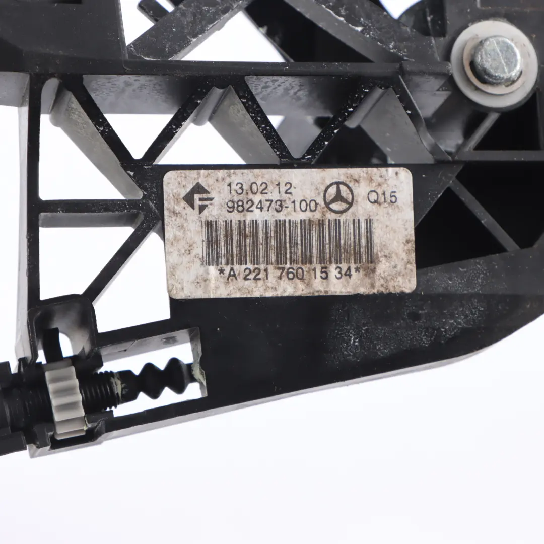 Mercedes W221 Rear Door Lock Latch Mechanism Left N/S Assembly - SKU A2217306135 - Part number A2217306135