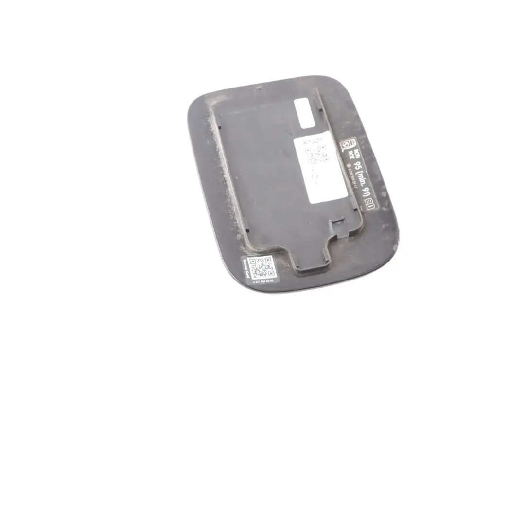 Mercedes W221 Fuel Filler Flap Tank Cap Cover Schwarz Black - 040 - SKU A2217570006-BLA - Part number A2217570006