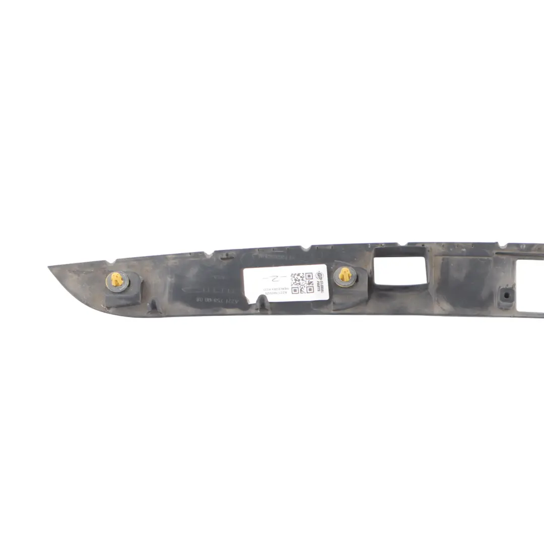 Mercedes W221 Cover Trim Boot Lid Tailgate Rear Panel - SKU A2217580008 - Part number A2217580008