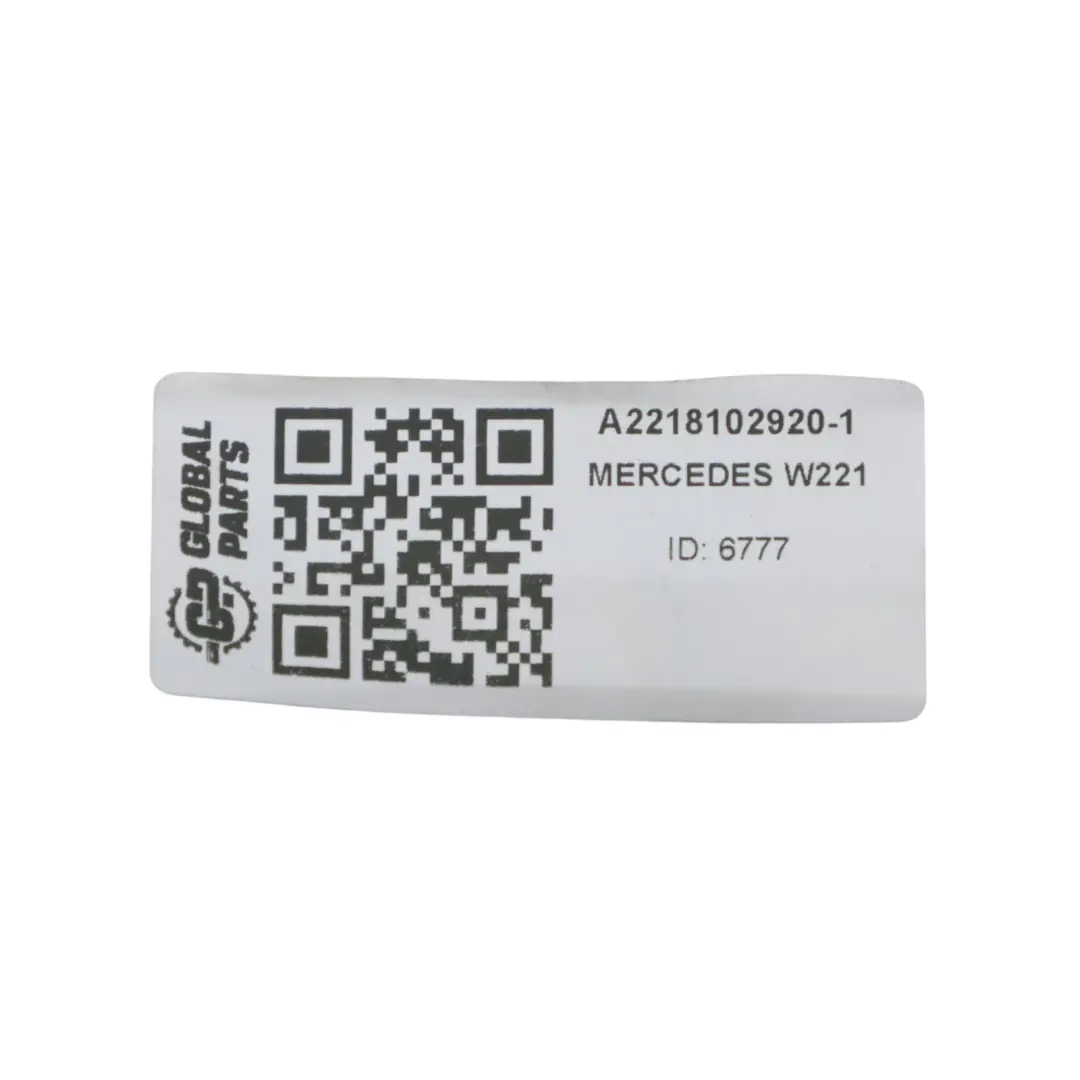 Mercedes W221 Store coffre arrière électrique Tablette rangement pour colis Noir - SKU A2218102920-1 - Numéro de pièce A2218102920