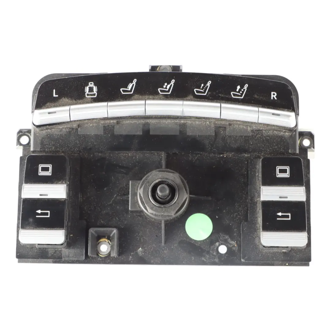 Armrest Operating Unit Panel Switch Button to Mercedes W221 Rear Seat with Part number A2218201497 Mercedes W221 Rear Seat Armrest Operating Unit Panel Switch Button - SKU A2218201497-1 - Part number A2218201497