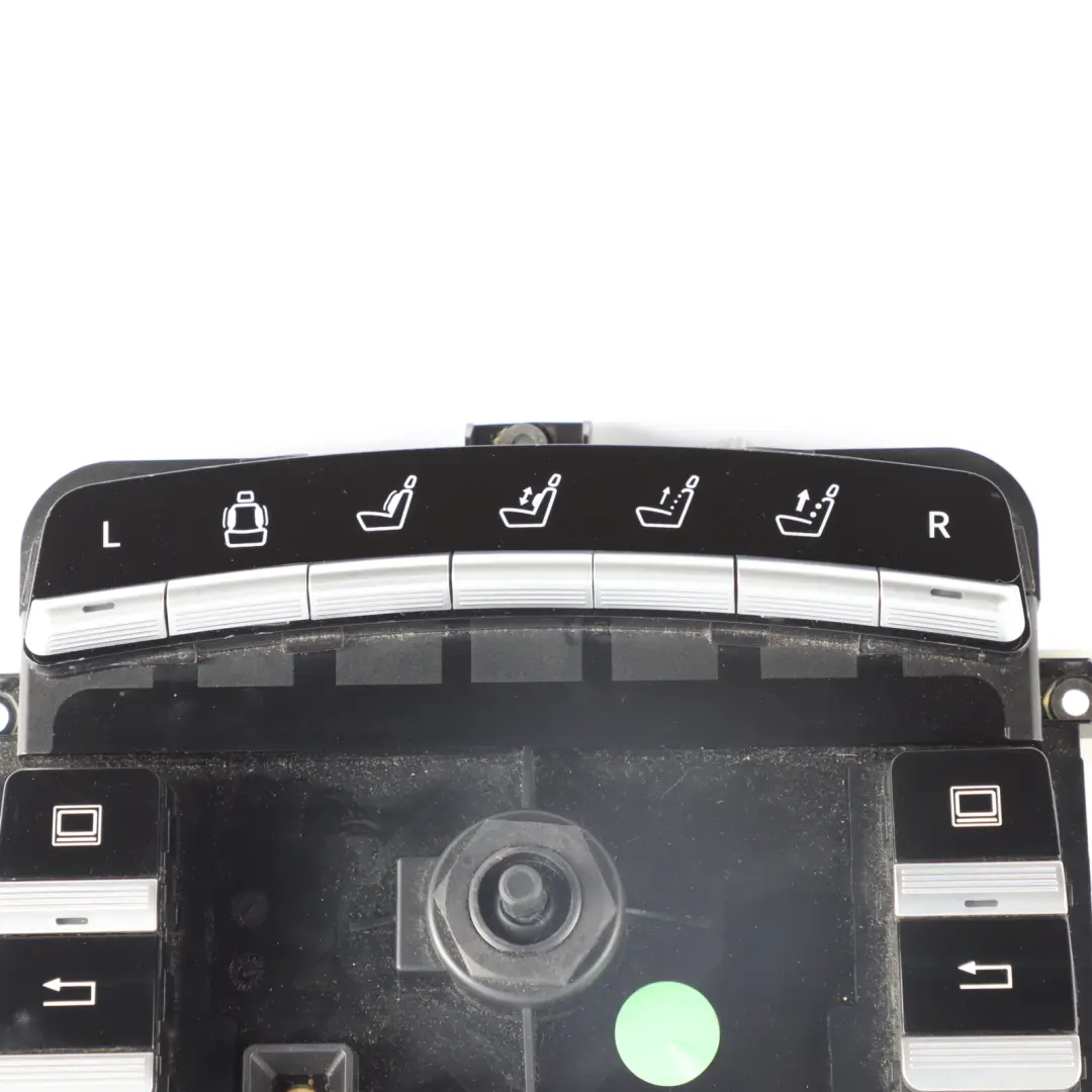Armrest Operating Unit Panel Switch Button to Mercedes W221 Rear Seat with Part number A2218201497 Mercedes W221 Rear Seat Armrest Operating Unit Panel Switch Button - SKU A2218201497-1 - Part number A2218201497