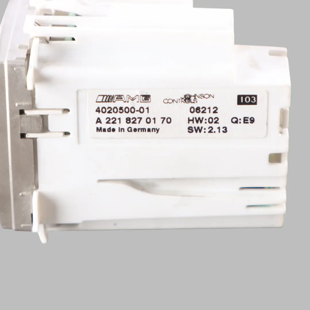 Dashboard Center Instrument IWC Clock to Mercedes W221 AMG with Part number A2218270170 Mercedes W221 AMG Dashboard Center Instrument IWC Clock - SKU A2218270170 - Part number A2218270170