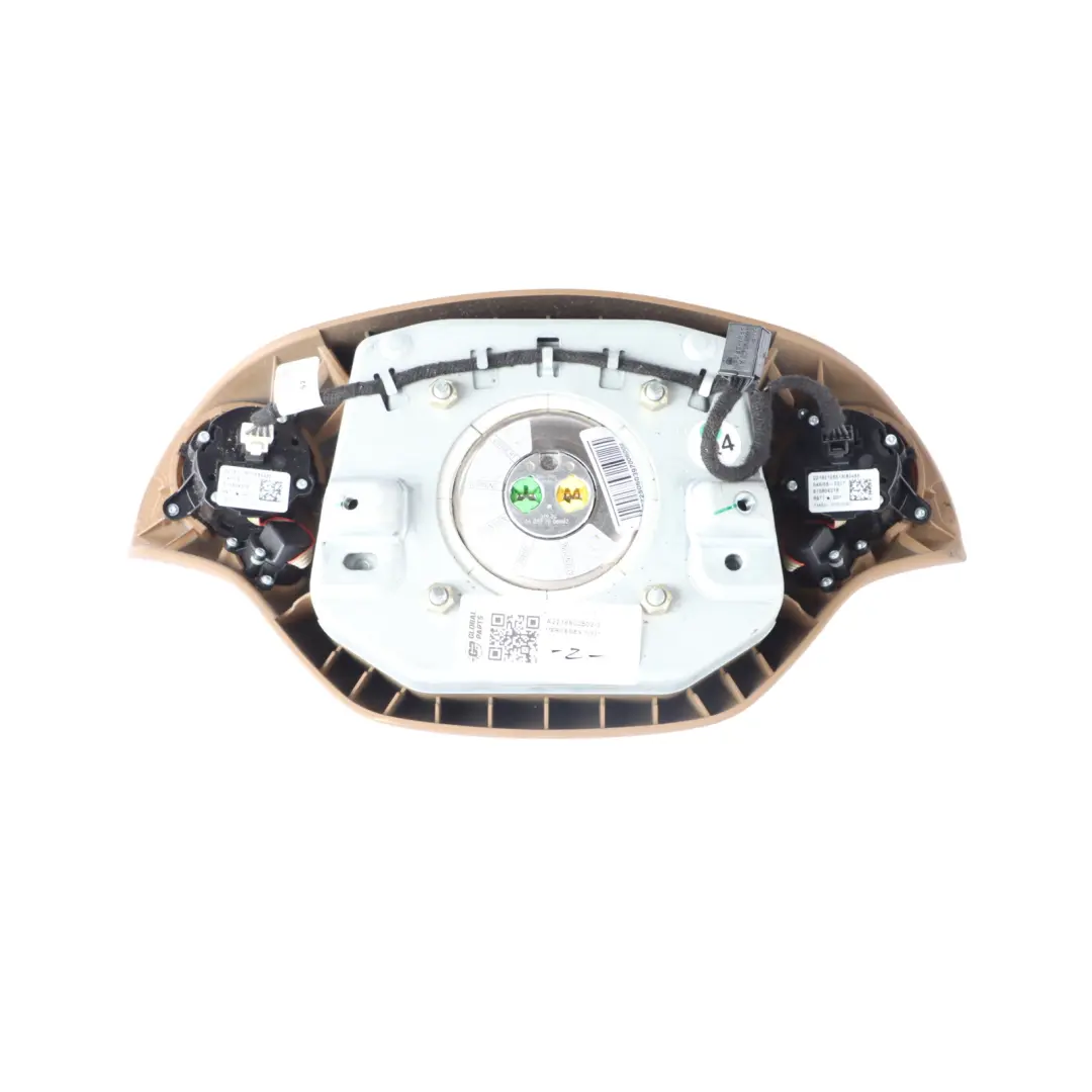 Mercedes W221 Steering Wheel Air Module Buttons Leather - SKU A2218600502-3 - Part number A2218600502