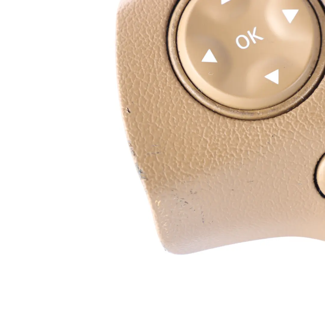 Mercedes W221 Steering Wheel Air Module Buttons Leather - SKU A2218600502-3 - Part number A2218600502
