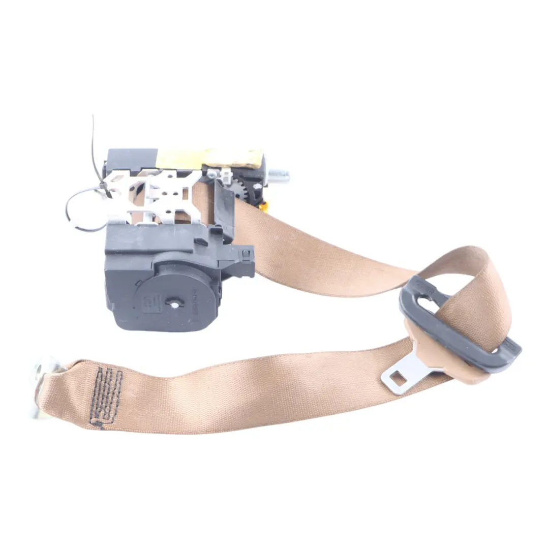 Left N/S Seat Belt Beige to Mercedes W221 Rear with Part number A2218601185 Mercedes W221 Rear Left N/S Seat Belt Beige - SKU A2218601185-1 - Part number A2218601185
