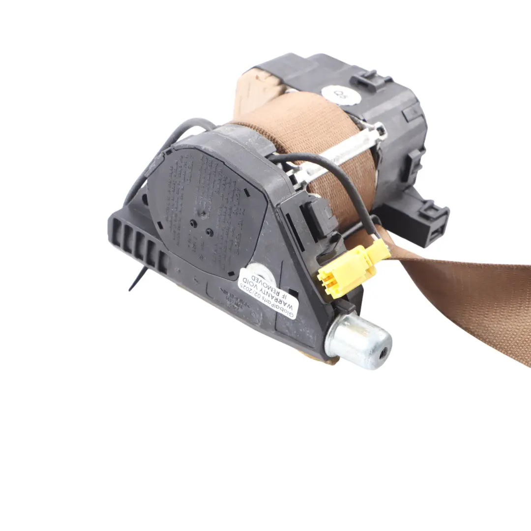 Left N/S Seat Belt Beige to Mercedes W221 Rear with Part number A2218601185 Mercedes W221 Rear Left N/S Seat Belt Beige - SKU A2218601185-1 - Part number A2218601185