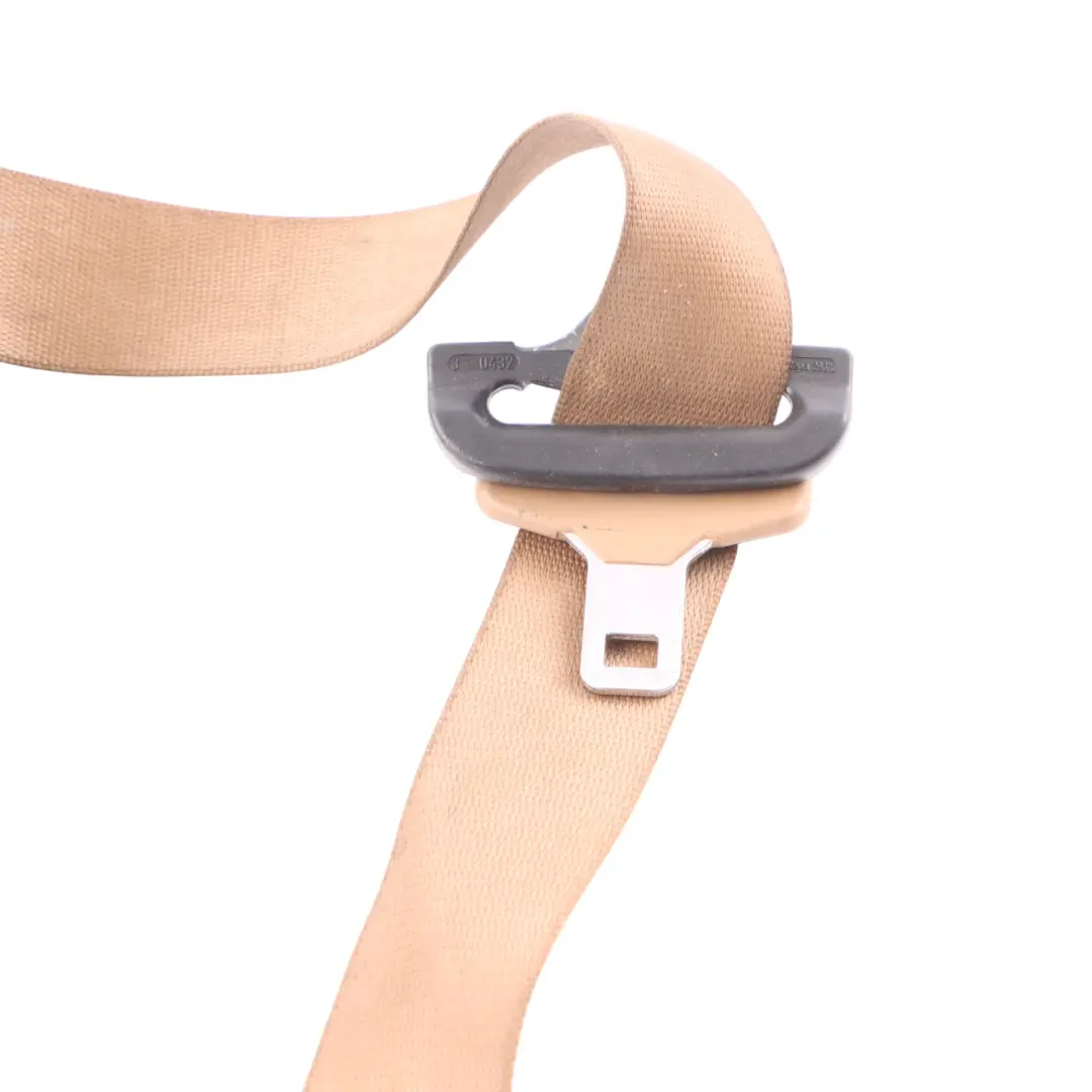 Mercedes W221 Rear Left N/S Seat Belt Beige - SKU A2218601185-1 - Part number A2218601185