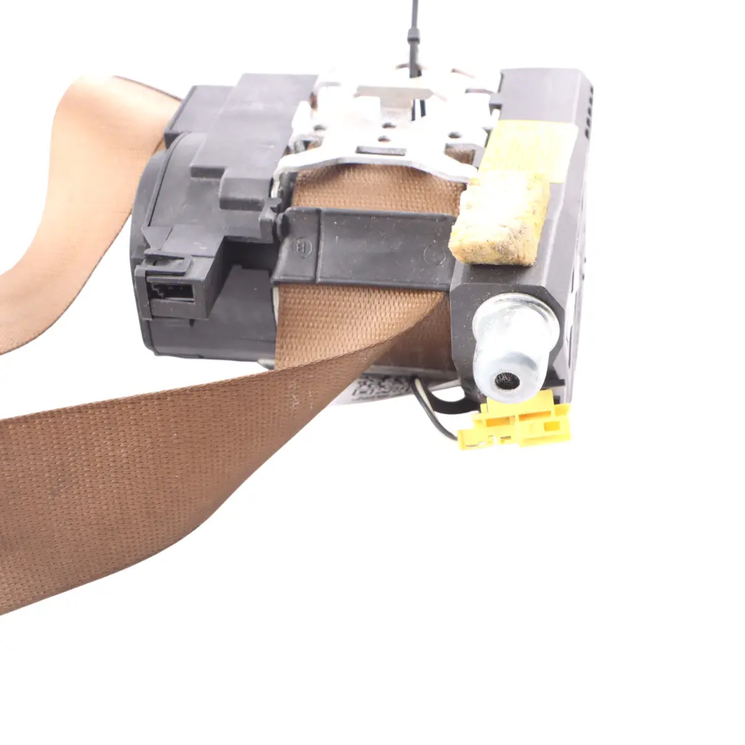 Left N/S Seat Belt Beige to Mercedes W221 Rear with Part number A2218601185 Mercedes W221 Rear Left N/S Seat Belt Beige - SKU A2218601185-1 - Part number A2218601185