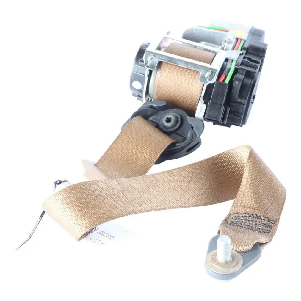 Mercedes W221 Front Seat Belt Seatbelt Tensioner Left N/S - SKU A2218603185-3 - Part number A2218603185