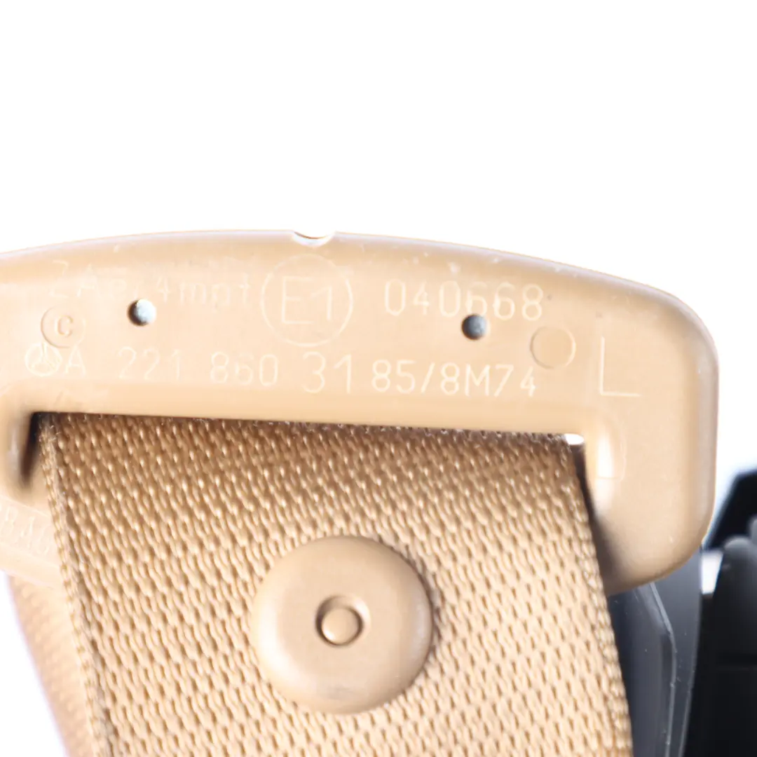 Front Seat Belt Seatbelt Tensioner Left N/S to Mercedes W221 with Part number A2218603185 Mercedes W221 Front Seat Belt Seatbelt Tensioner Left N/S - SKU A2218603185-3 - Part number A2218603185