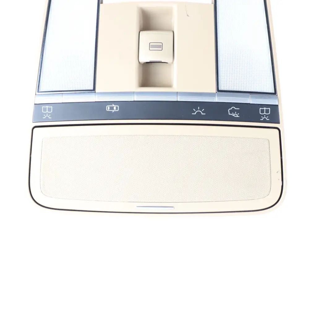 Interior Roof Reading Lamp Courtesy Light Switch Panel to Mercedes W221 with Part number A2218700487 Mercedes W221 Interior Roof Reading Lamp Courtesy Light Switch Panel - SKU A2218700487 - Part number A2218700487