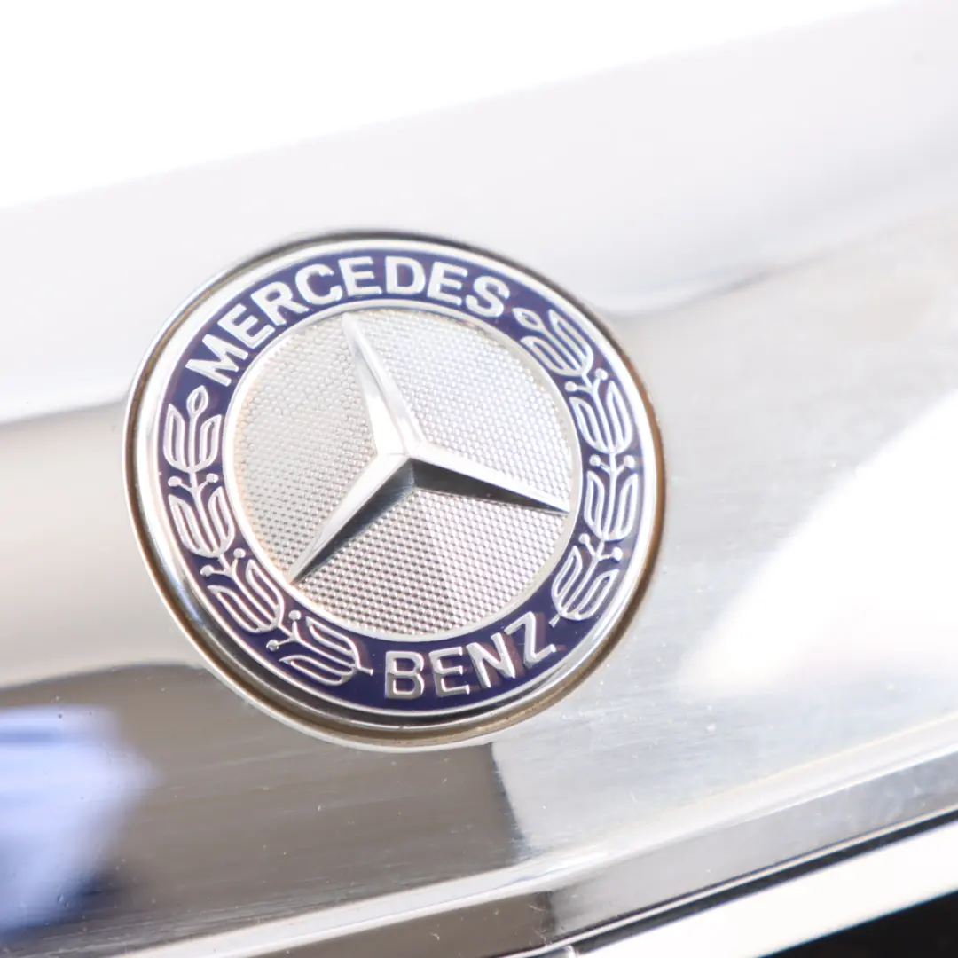 Front Hood Radiator Bumper Grille Panel Cover Black to Mercedes W221 with Part number A2218800083 Mercedes W221 Front Hood Radiator Bumper Grille Panel Cover Black - SKU A2218800083 - Part number A2218800083