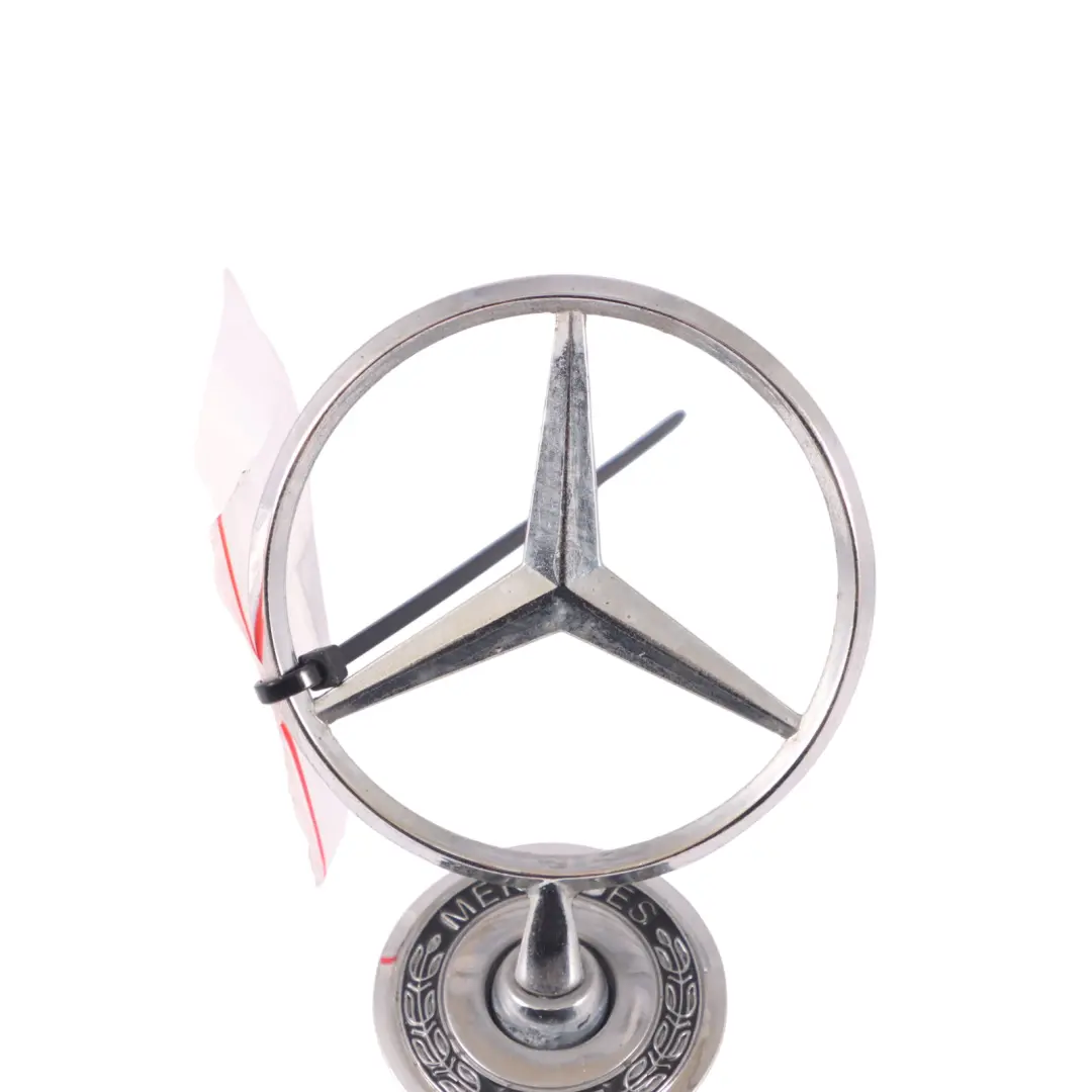  Raised Star Emblem Mercedes W204 W211 W212 W221 W222 Hood Bonnet Badge - SKU A2218800086-1 - Part number A2218800086