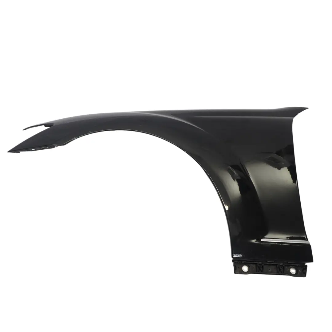 Pannello parafango anteriore sinistro laterale Nero - 040 per Mercedes W221 con numero di parte A2218800118 Mercedes W221 Pannello parafango anteriore sinistro laterale Nero - 040 - SKU A2218800118-BLK - Numero di parte A2218800118