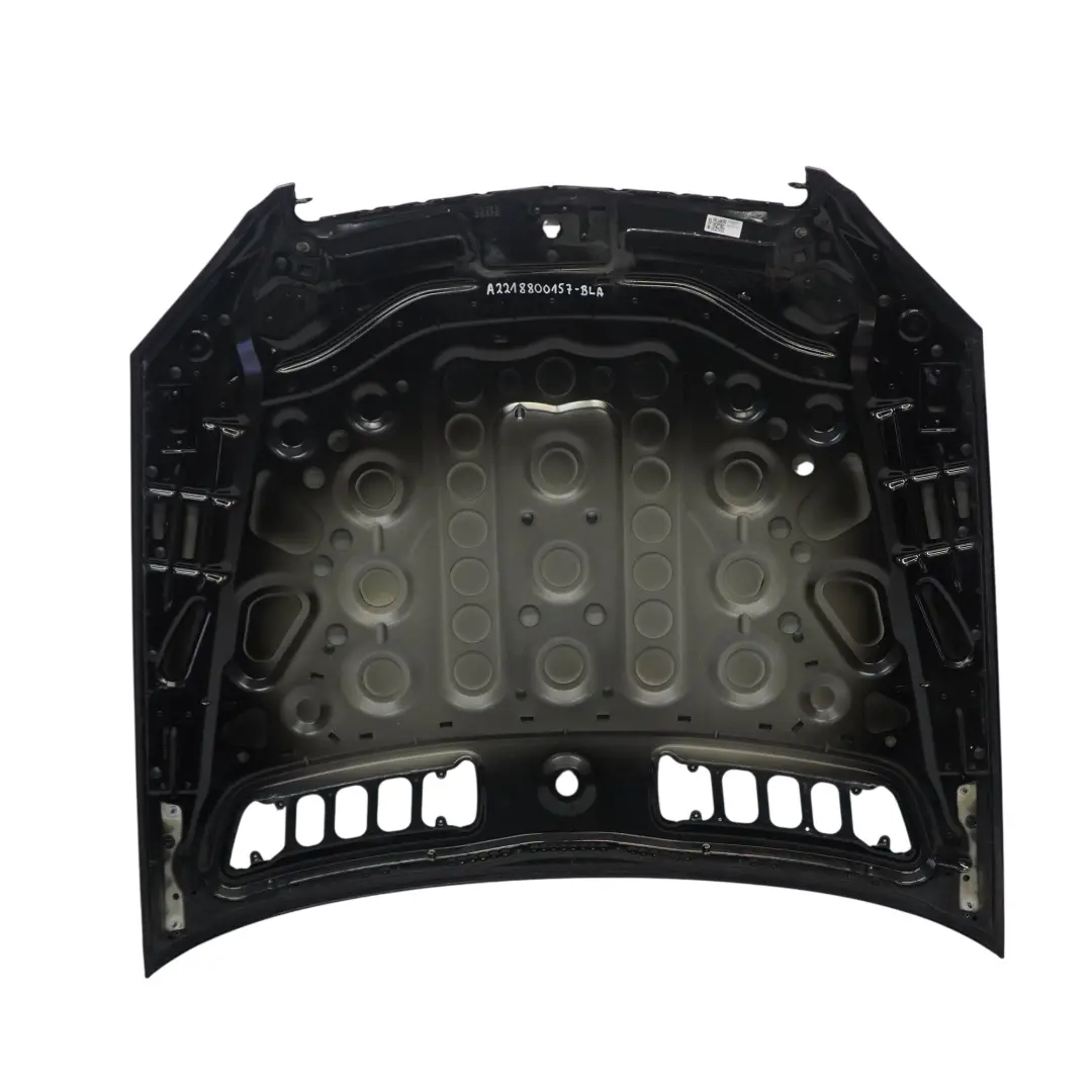 Hood Bonnet Trim Panel S-Class to Mercedes W221 with Part number A2218800157 Mercedes W221 Hood Bonnet Trim Panel S-Class - SKU A2218800157-BLA - Part number A2218800157