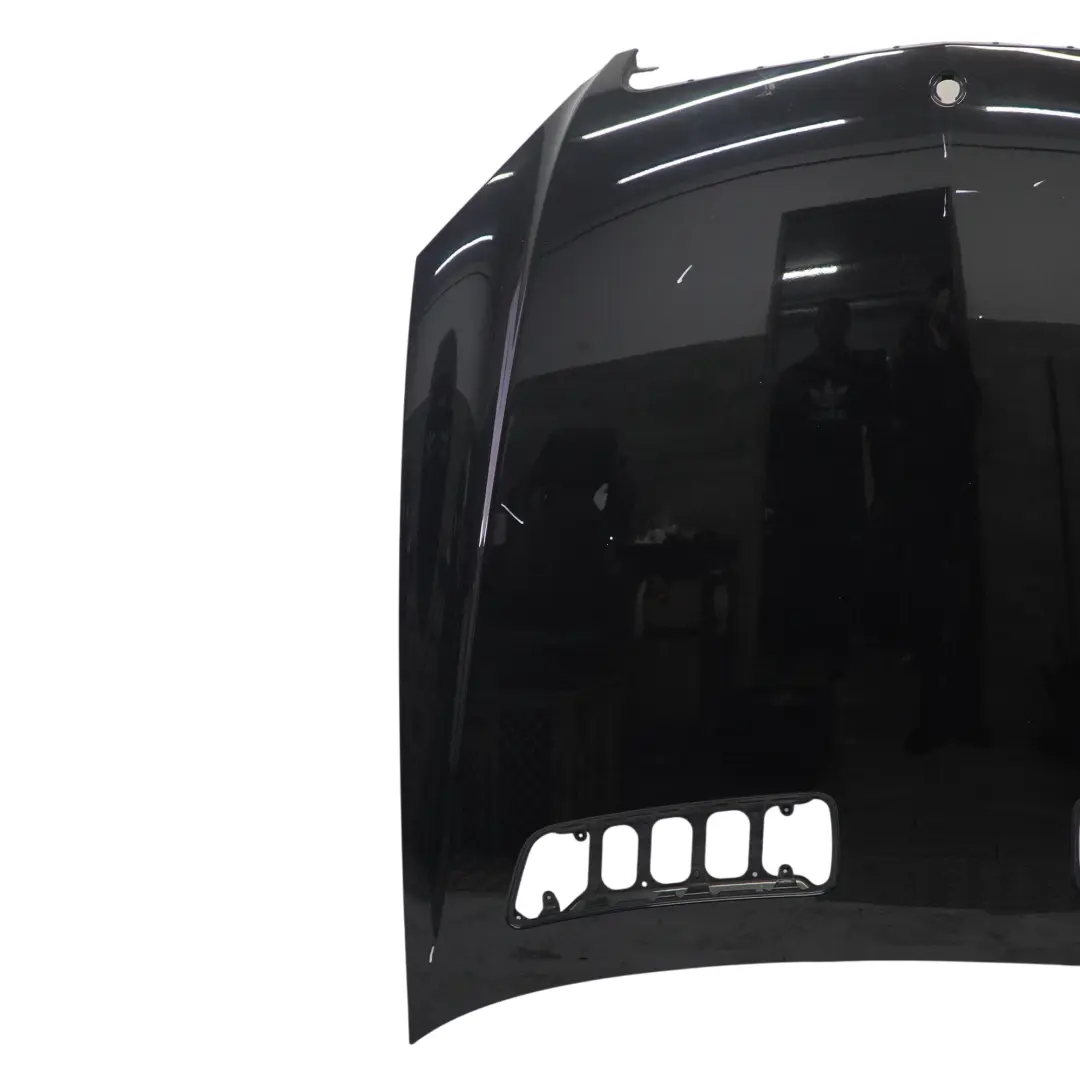 Hood Bonnet Trim Panel S-Class to Mercedes W221 with Part number A2218800157 Mercedes W221 Hood Bonnet Trim Panel S-Class - SKU A2218800157-BLA - Part number A2218800157