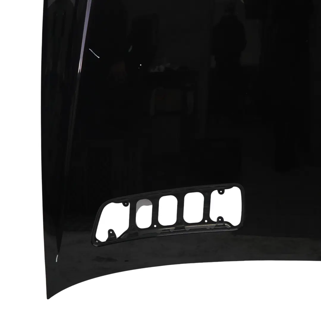 Hood Bonnet Trim Panel S-Class to Mercedes W221 with Part number A2218800157 Mercedes W221 Hood Bonnet Trim Panel S-Class - SKU A2218800157-BLA - Part number A2218800157