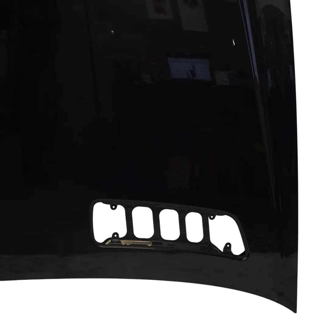 Hood Bonnet Trim Panel S-Class to Mercedes W221 with Part number A2218800157 Mercedes W221 Hood Bonnet Trim Panel S-Class - SKU A2218800157-BLA - Part number A2218800157