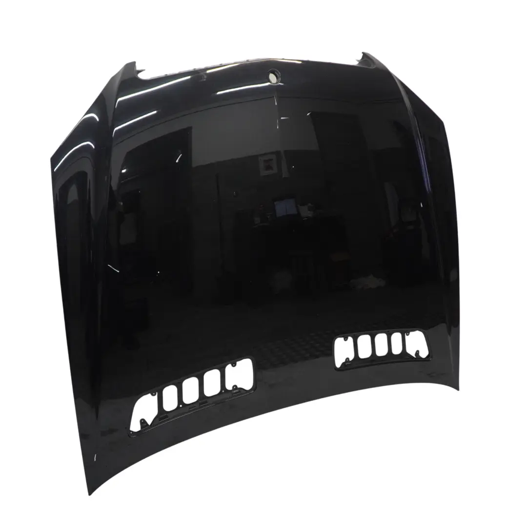 Hood Bonnet Trim Panel S-Class to Mercedes W221 with Part number A2218800157 Mercedes W221 Hood Bonnet Trim Panel S-Class - SKU A2218800157-BLA - Part number A2218800157