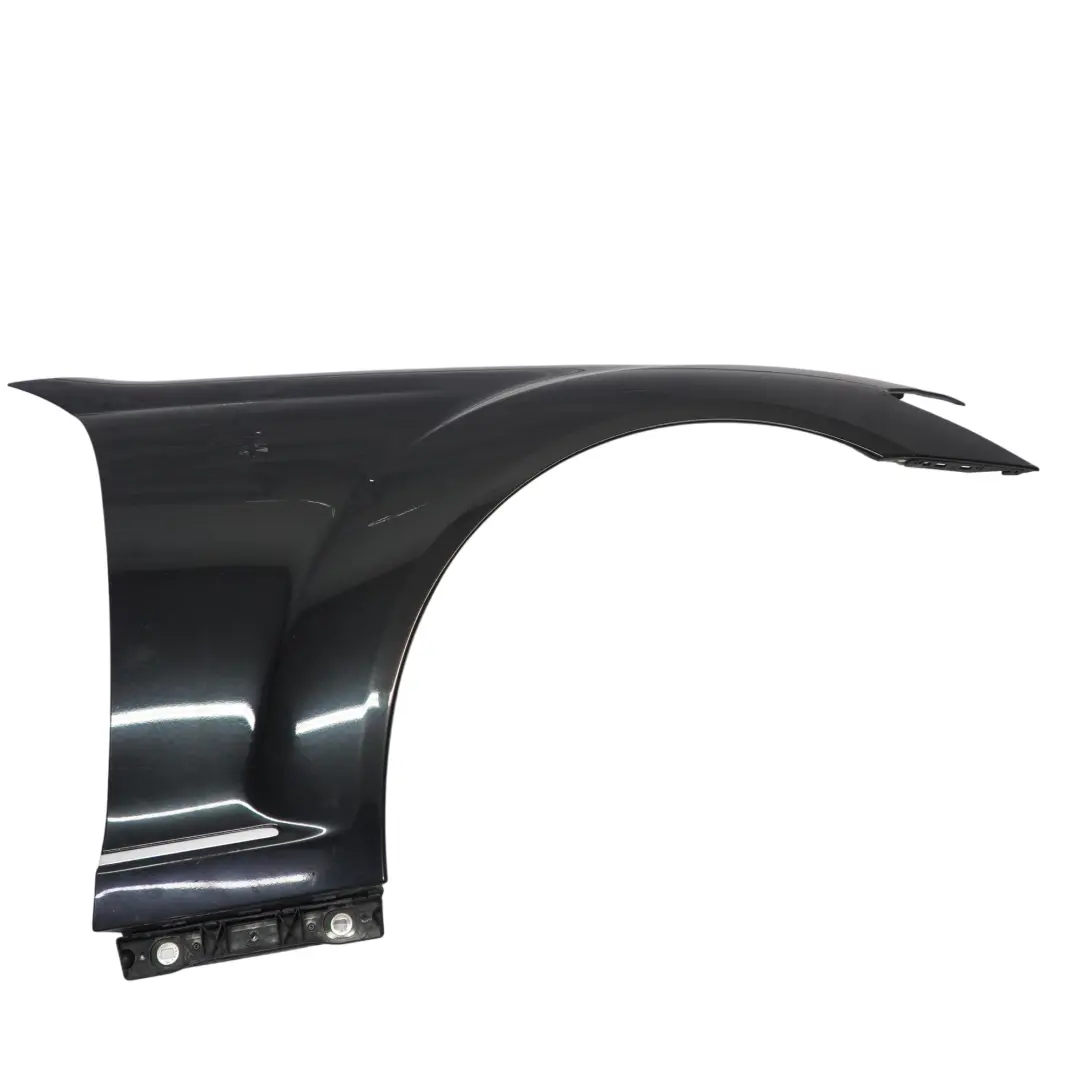 Mercedes W221 Wing Panel Fender Front Right O/S Side Panel Black - 040 - SKU A2218800218-BLK - Part number A2218800218