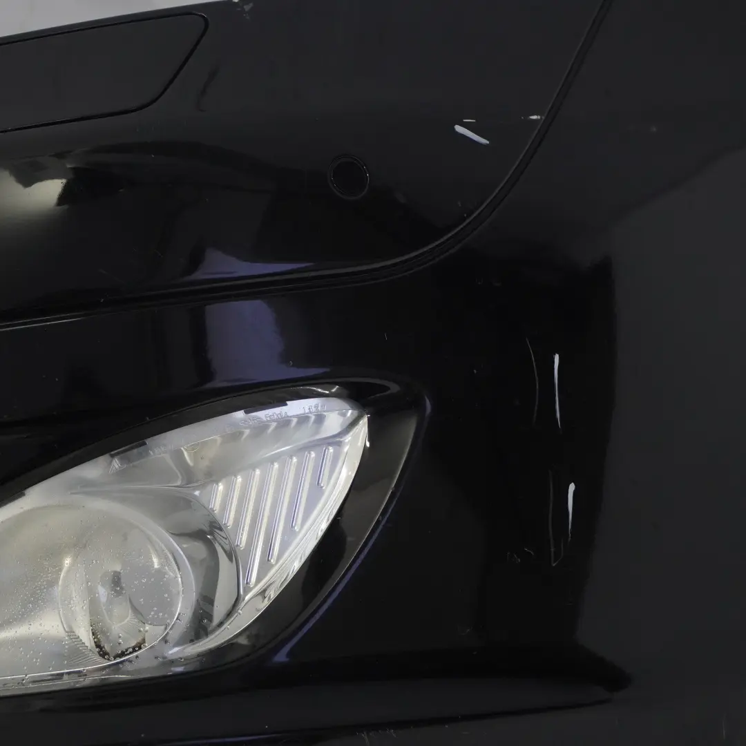 Mercedes W221 Przedni Zderzak Panel Osłonowy Schwarz Black - 040 - SKU A2218801040-BLA - Numer Części A2218801040