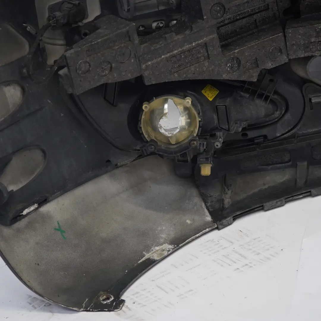 Mercedes W221 Przedni Zderzak Panel Osłonowy Schwarz Black - 040 - SKU A2218801040-BLA - Numer Części A2218801040