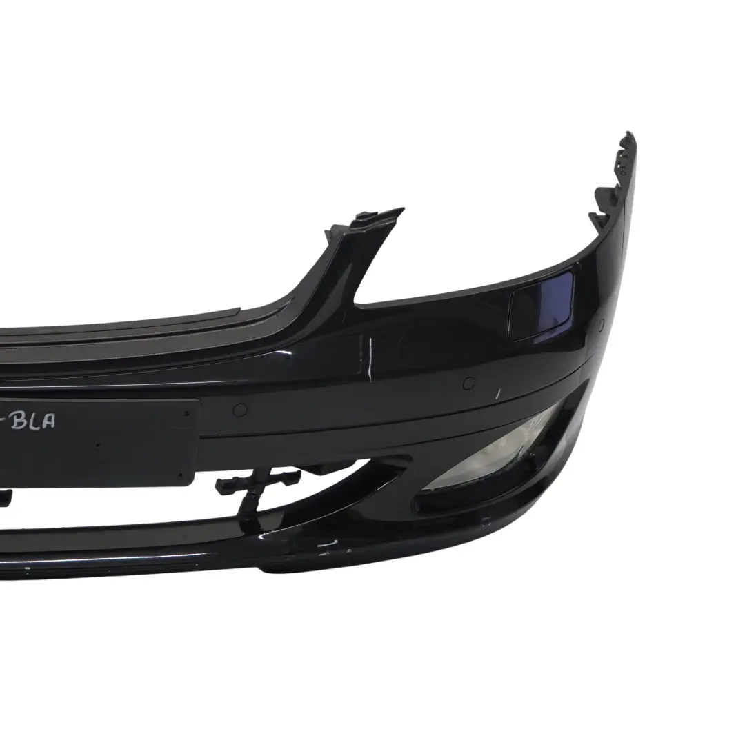 Mercedes W221 Front Bumper Trim Panel Cover Schwarz Black - 040 - SKU A2218801040-BLA - Part number A2218801040