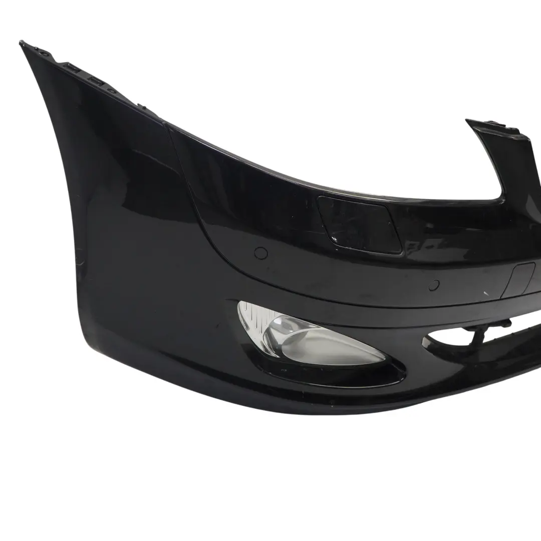 Mercedes W221 Front Bumper Trim Panel Cover Schwarz Black - 040 - SKU A2218801040-BLA - Part number A2218801040