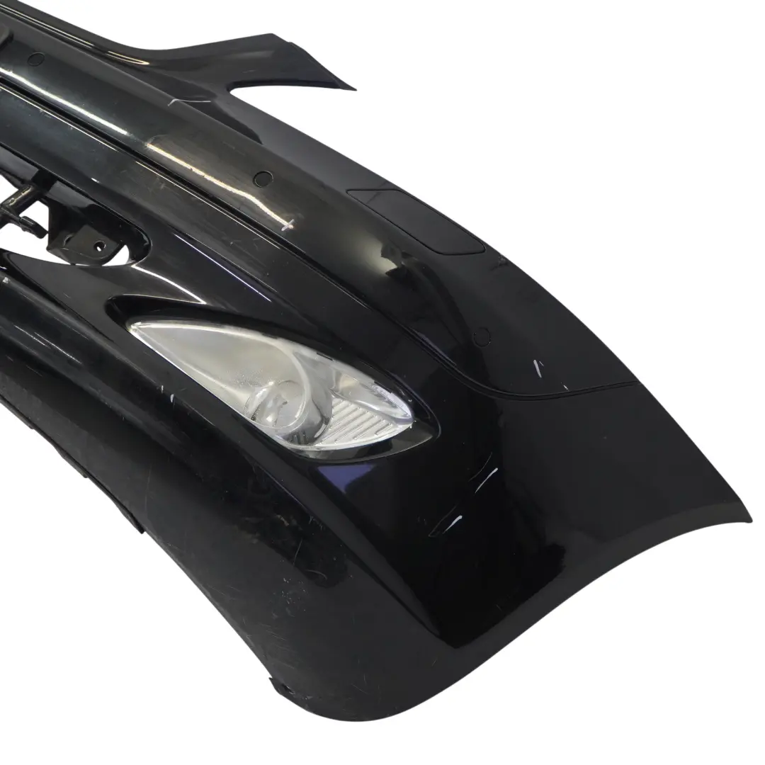 Mercedes W221 Front Bumper Trim Panel Cover Schwarz Black - 040 - SKU A2218801040-BLA - Part number A2218801040