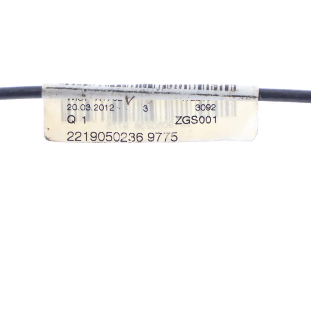 Mercedes W221 Dachantenne Haifischflossenantenne Iridium Silber 775 - SKU A2219050236-IRS - Teilenummer A2219050236