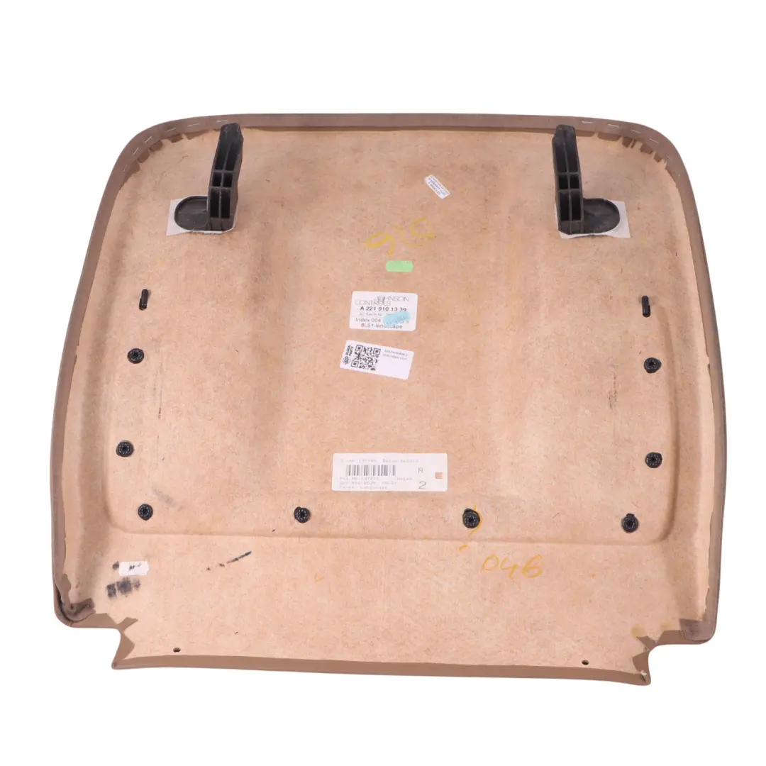 Panel Tylny Fotela Przedniego Prawy Lewy do Mercedes W221 o numerze A2219100539 Mercedes W221 Panel Tylny Fotela Przedniego Prawy Lewy - SKU A2219100539-2 - Numer Części A2219100539