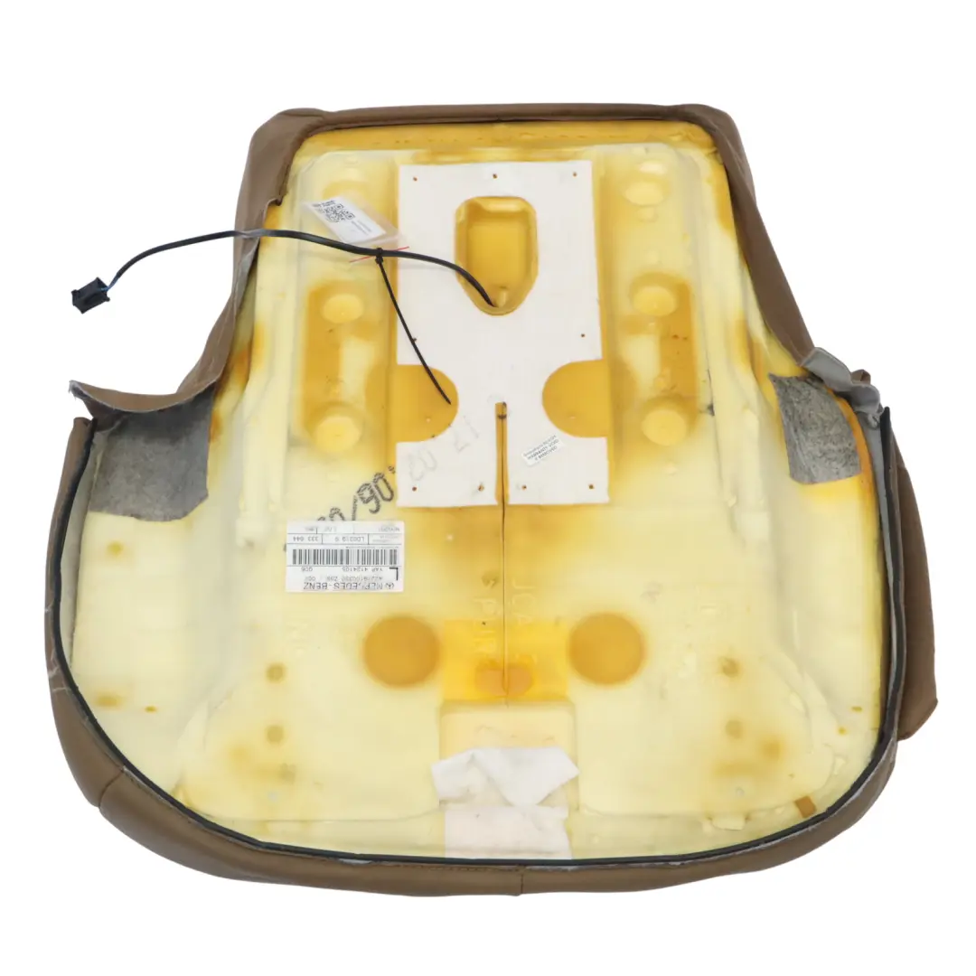 Siège avant chauffant gauche cuir marron pour Mercedes W221 à propos du numéro de pièce A2219101346 Mercedes W221 Siège avant chauffant gauche cuir marron - SKU A2219101346 - Numéro de pièce A2219101346