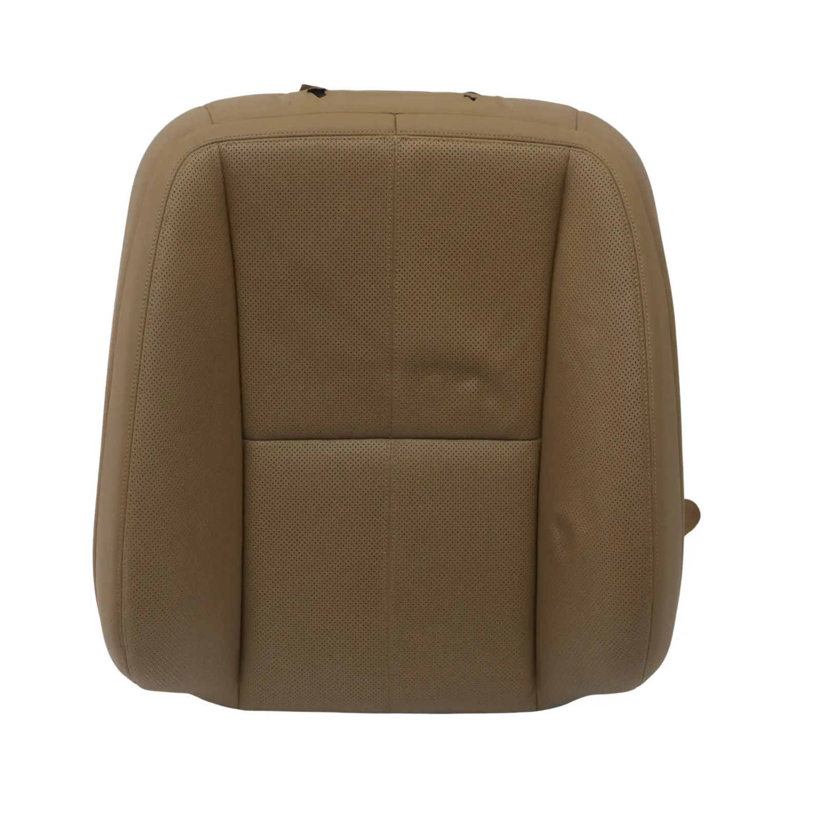 Mercedes W221 Seat Backrest Back Rest Front Left N/S Leather Designo Sand	