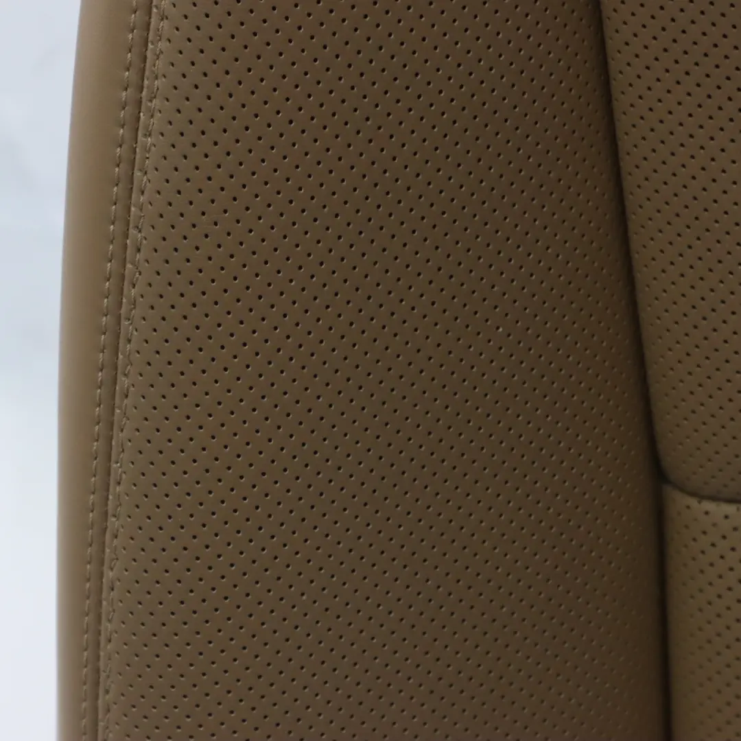 Schienale del sedile anteriore sinistro in pelle Designo Sand per Mercedes W221 con numero di parte A2219101347 Mercedes W221 Schienale del sedile anteriore sinistro in pelle Designo Sand - SKU A2219101347-1 - Numero di parte A2219101347