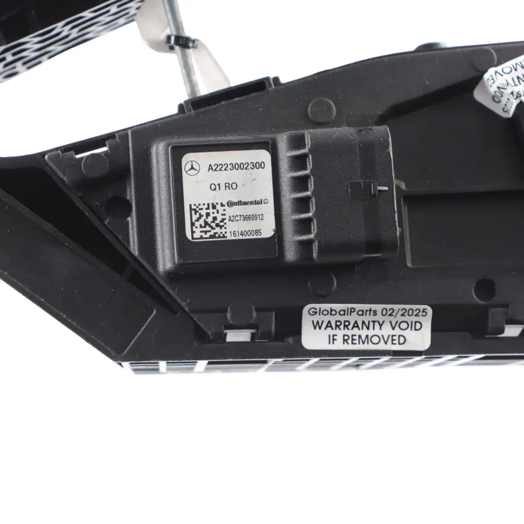 Mercedes W205 Acelerador Pedal Eléctrico Módulo Automático - SKU A2223002300 - Número de pieza A2223002300