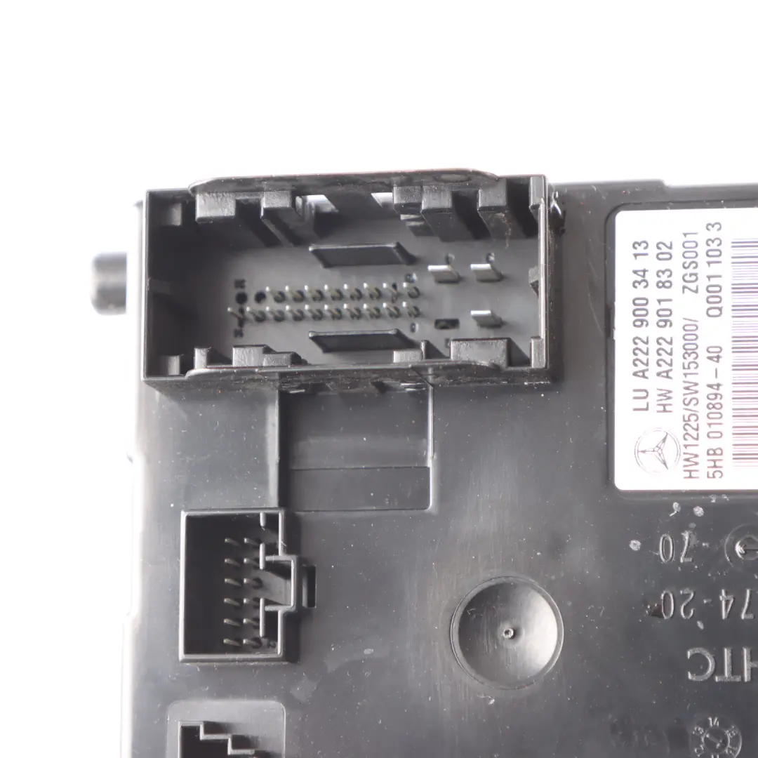 Mercedes W205 W222 W253 Module Unité Contrôle Climatisation - SKU A2229003413 - Numéro de pièce A2229003413