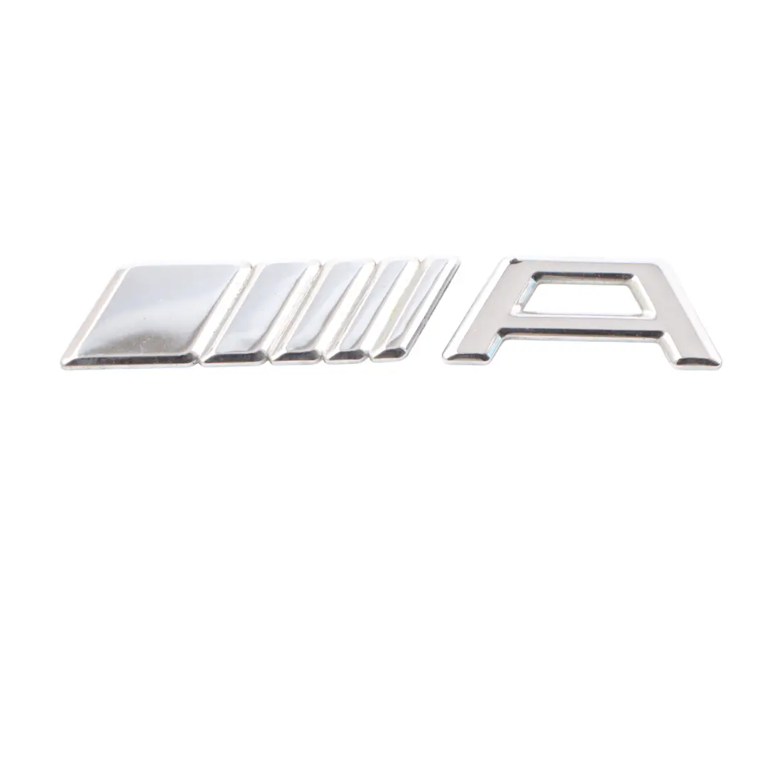 Boot Tailgate Emblem Lettering S65 AMG Chrome to Mercedes W221 Rear with Part number A2308170915 Mercedes W221 Rear Boot Tailgate Emblem Lettering S65 AMG Chrome - SKU A2308170915 - Part number A2308170915