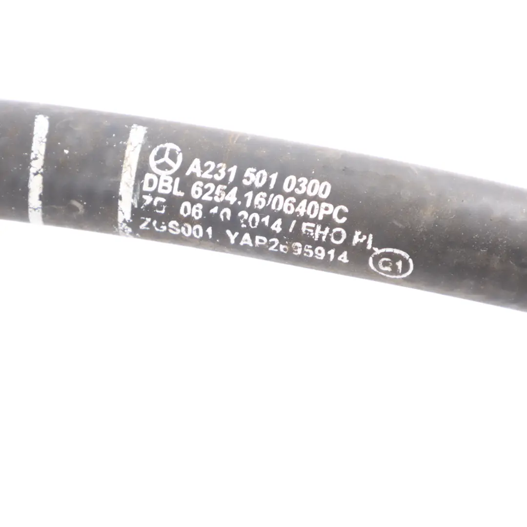 Tuyau De Liquide De Refroidissement pour Mercedes R231 à propos du numéro de pièce A2315010300 Mercedes R231 Tuyau De Liquide De Refroidissement - SKU A2315010300 - Numéro de pièce A2315010300