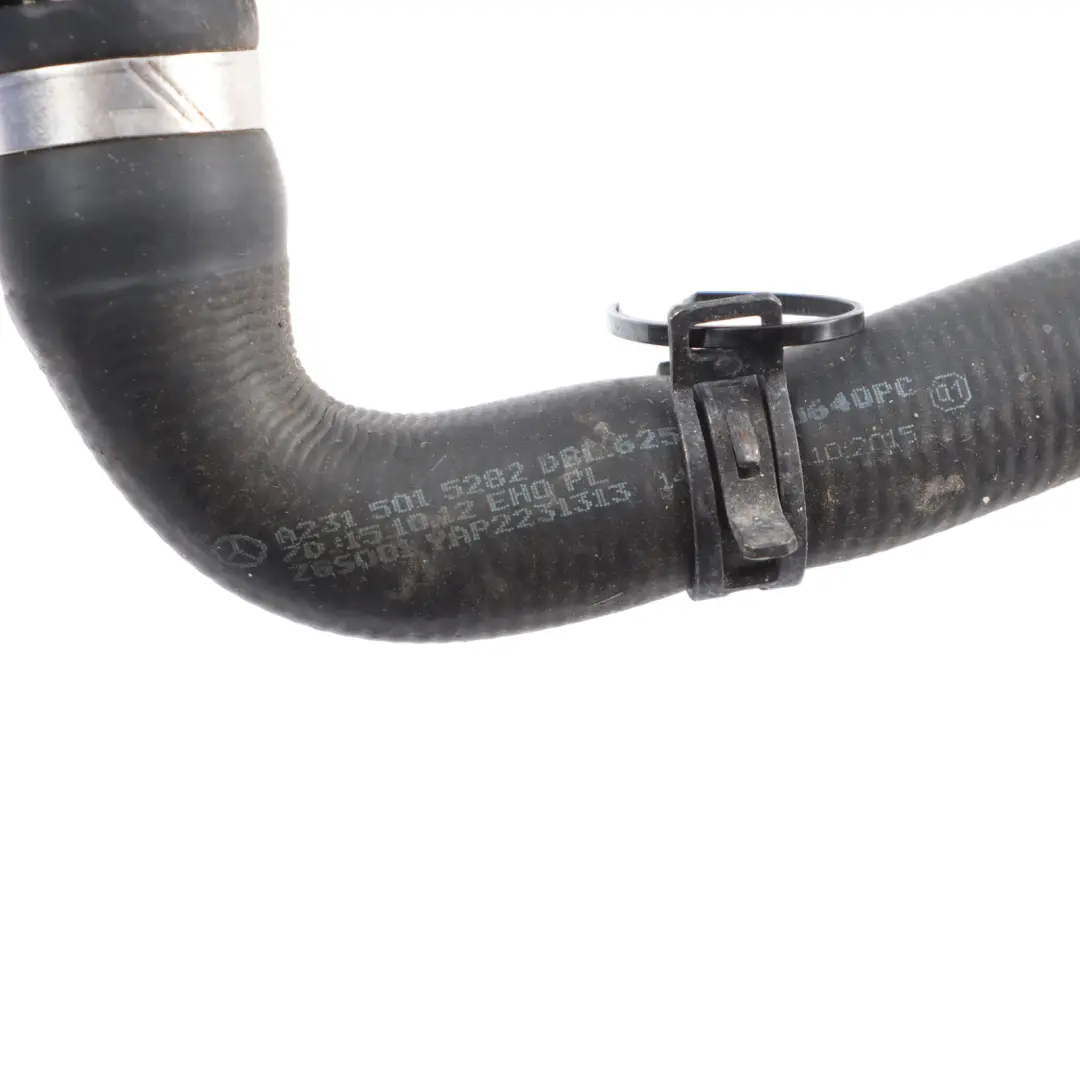 Mercedes SLK R231 Radiator Coolant Pipe Hose Line - SKU A2315015282 - Part number A2315015282