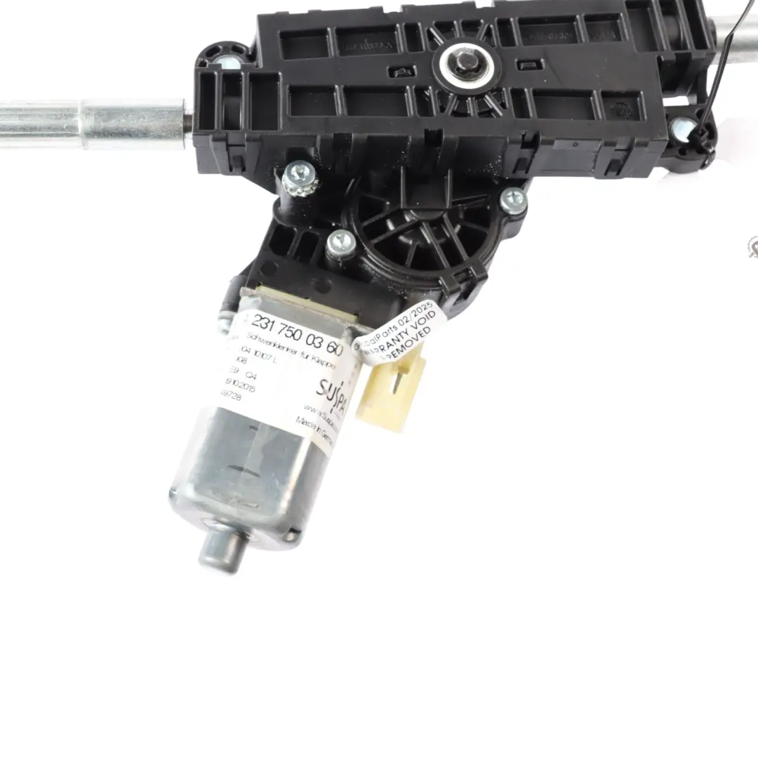 Mercedes R231 Cabrio Dachantrieb Motorsteuerung Modul - SKU A2317500360-1 - Teilenummer A2317500360