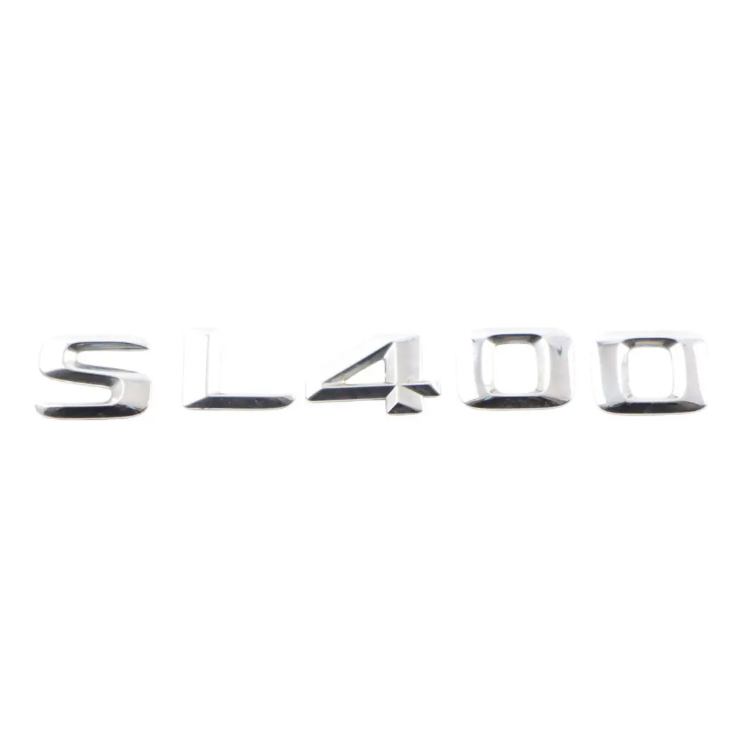 Mercedes SL R231 Rear Boot Trunk Tailgate Adhered Emblem Lettering SL 400 - SKU A2318170515 - Part number A2318170515
