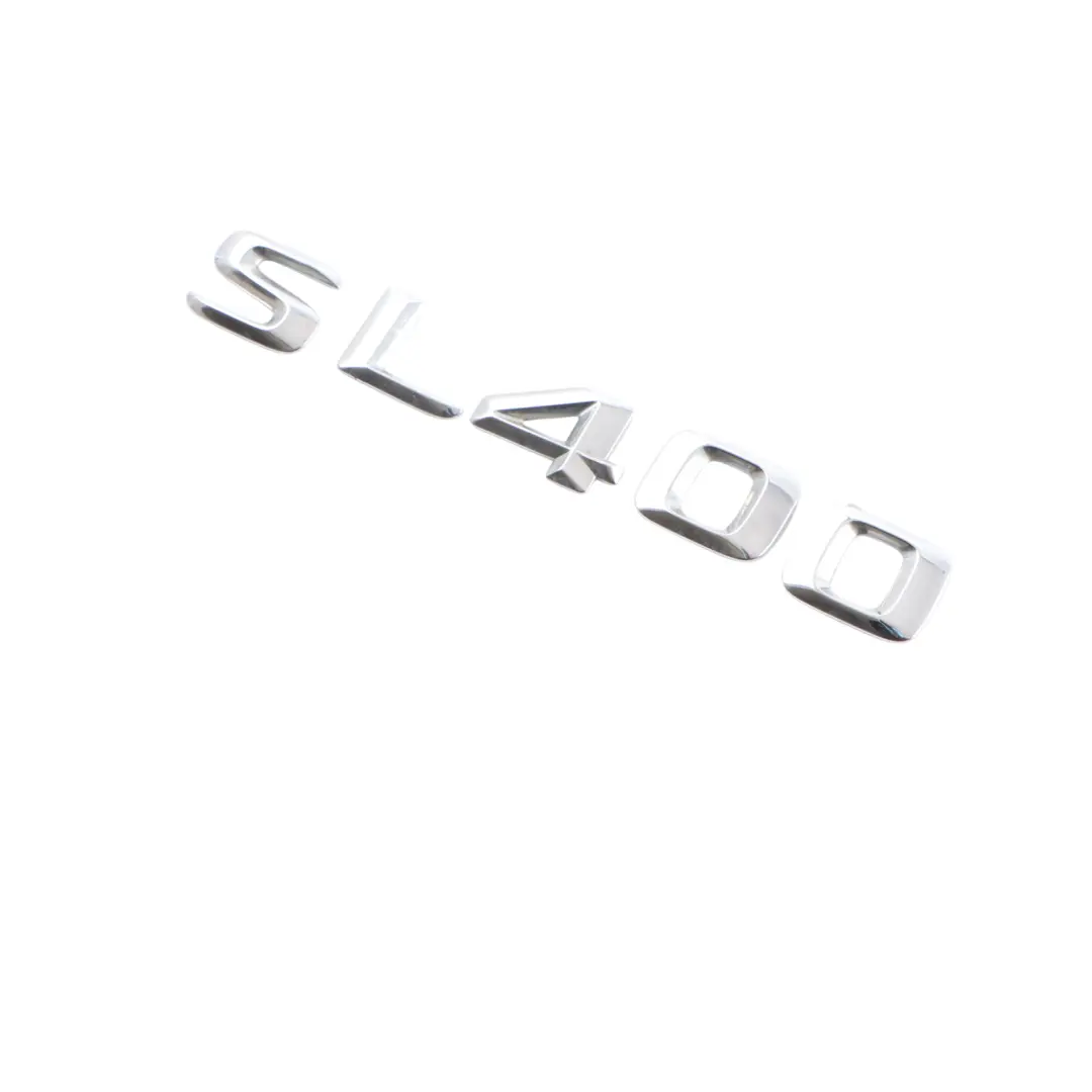 Boot Trunk Tailgate Adhered Emblem Lettering SL 400 to Mercedes SL R231 Rear with Part number A2318170515 Mercedes SL R231 Rear Boot Trunk Tailgate Adhered Emblem Lettering SL 400 - SKU A2318170515 - Part number A2318170515