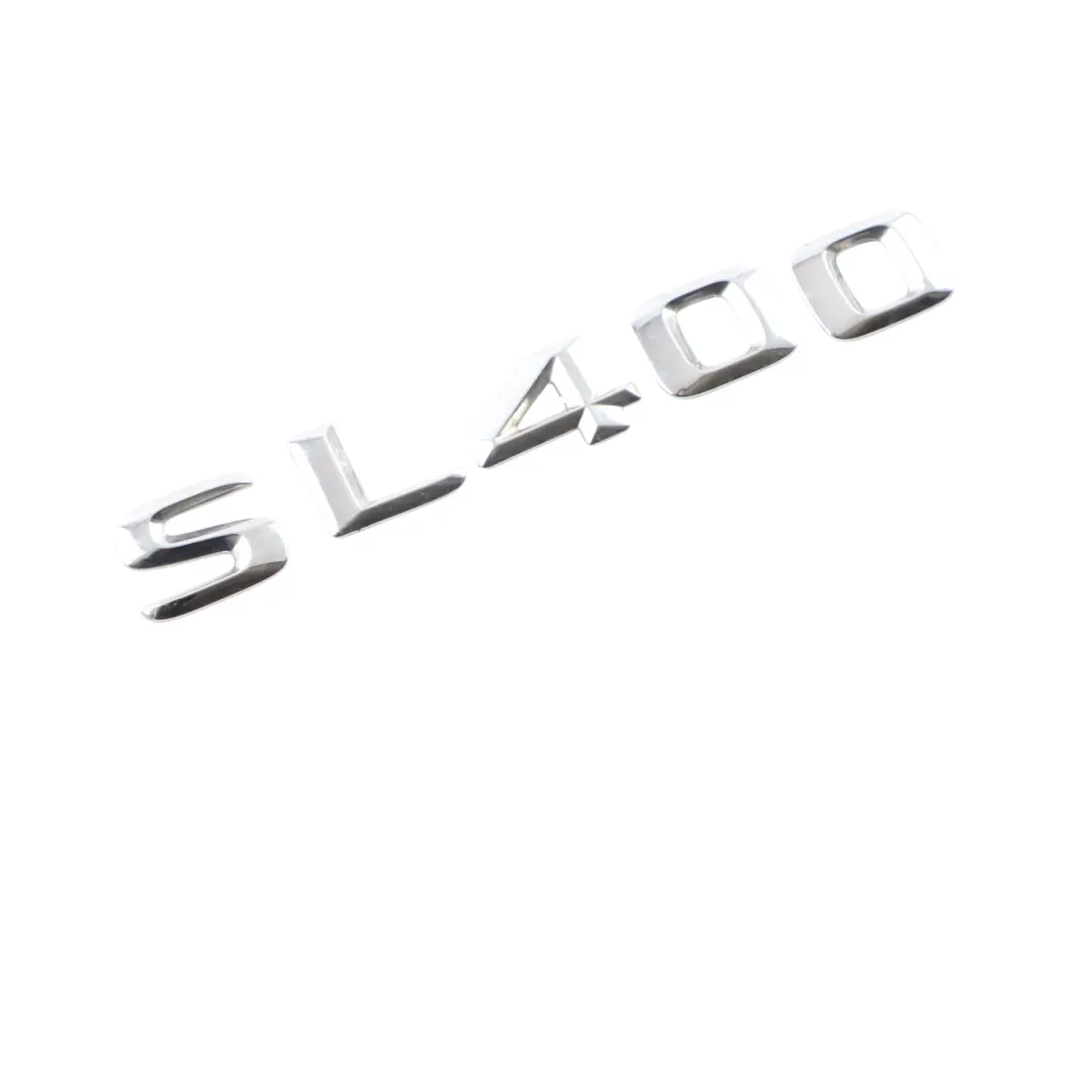 Mercedes SL R231 Rear Boot Trunk Tailgate Adhered Emblem Lettering SL 400 - SKU A2318170515 - Part number A2318170515